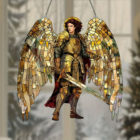 TIELUTT Glass Hanging Ornament Pendant Acrylic Window Decoration Decorative Eggs Homecoming Mum Decorations Stained Glass Birds on A Wire Chandelier Long Clear Acrylic Gemstones for Crafts