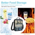 thumbnail image 5 of Hogwarts Legacy Lunch Bag, Insulated Lunch Box Large Capacity Reusable Insulated Cooler Lunch Totes Bag for Work Office School Camping Travel Picnic, 5 of 7