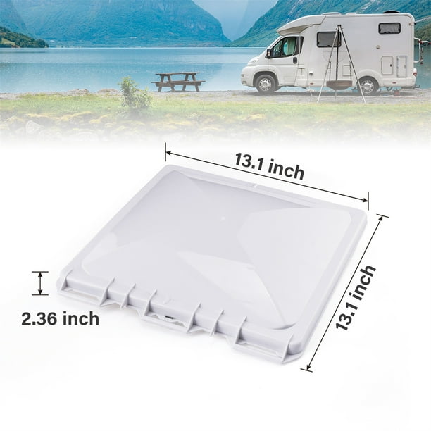 Rv Roof Vent Cover Replacement 13"x13" Universal Vent Lid for Camper