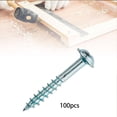 thumbnail image 3 of GUOOL 100 Pieces Self Tapping Screws Furniture Assembly Sturdy Fastener Wood Screw, 3 of 9