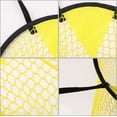 thumbnail image 4 of Soccer Nets Goals for Backyard, 17.7 inch Diamete Kids Soccer Goal for Training, Football Soccer Target Net Practice Equipment to Improve Shooting Accuracy, Easy to Attach and Detach, Yellow, 4 of 7