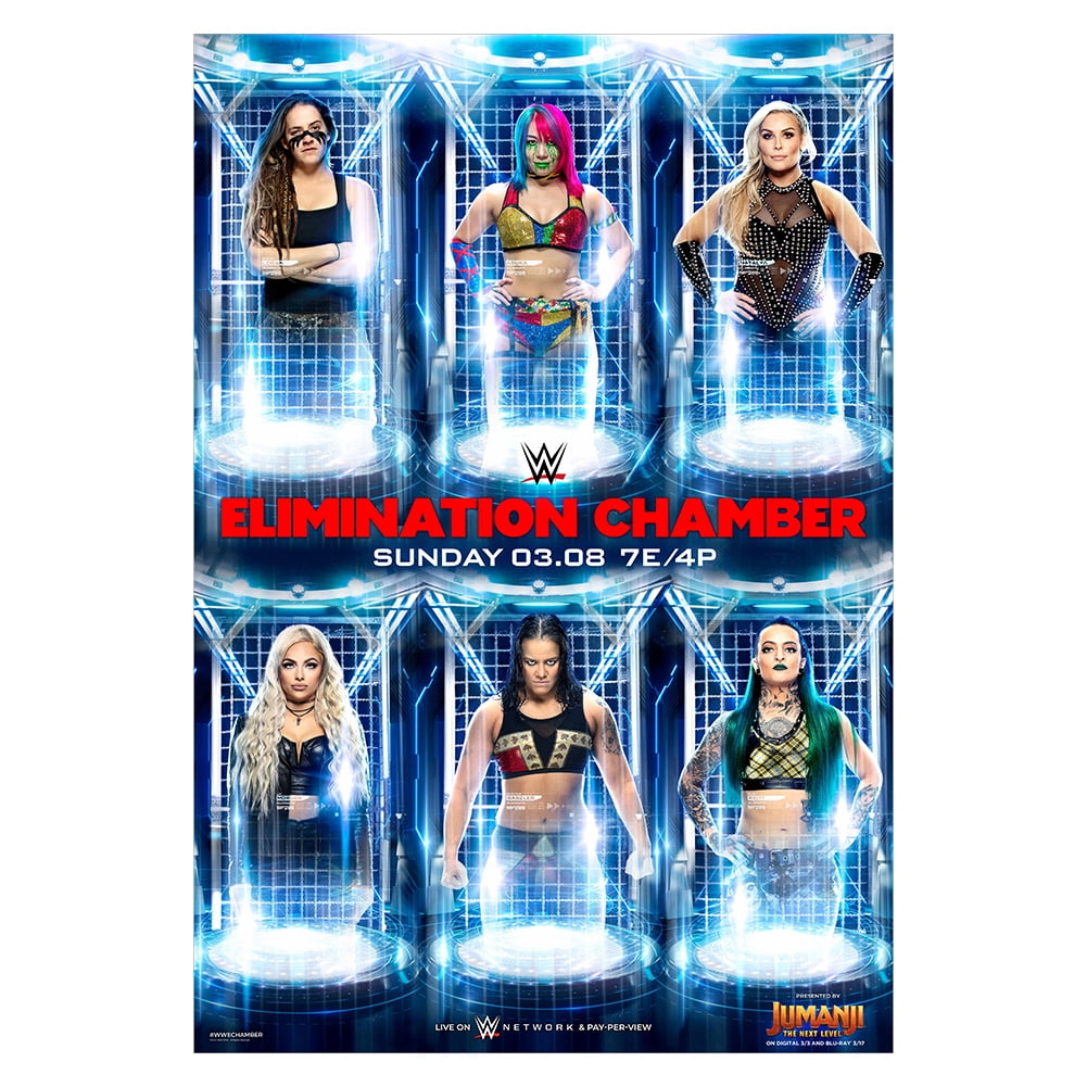 Official WWE Authentic Elimination Chamber 2020 Event ...