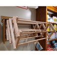 thumbnail image 2 of Lehman's Amish Made Wooden Accordion Clothes Drying Rack and Shelf Large, 2 of 5
