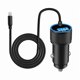 thumbnail image 1 of HAYAN [Apple MFi Certified] iPhone Fast Car Charger, 4.8A Car Power Cigarette Lighter USB Car Carplay Charging Adapter with 6FT Lightning Cable for iPhone 14 13 12 11 Pro XS Max Mini XR X 8 SE iPad, 1 of 1