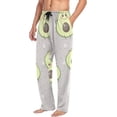 thumbnail image 5 of Fresh Avocado Ghost Pajama Pants, Men's Lounge Pants Light with Drawstring and Pockets, Christmas New Year Birthday Father's Day Gifts, Medium, 5 of 7