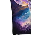 thumbnail image 4 of Men's Energetic Wolf Print 3D Graphic T-Shirt - Casual Crew Neck Polyester Blend, Moon and Starry Night Sky, Perfect for Casual Wear or Fitness, 4 of 5