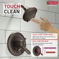 thumbnail image 3 of Delta Faucet Lahara® Monitor® 17 Series Shower Trim, 3 of 5
