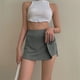 thumbnail image 4 of Txlixc Minifalda de tenis para mujeres, minifalda de cintura alta con pantalones cortos forrados Txlixc moda, 4 of 7