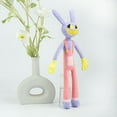 thumbnail image 2 of JYGUANYUE The Amazing Digital Circus Pomni The Jester Plush Toy, PP Cotton Pink, 2 of 4