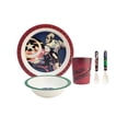 thumbnail image 1 of Vajilla Bambú Avengers 5 Pzas Infantil Plato Vaso Set, 1 of 10