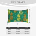 thumbnail image 4 of Honeii Pineapples1 Decorative Throw Pillow Case - Elevate Your Couch, Sofa, or Bed with Stylish Home Decor, Perfect Gift Idea-16"x24", 4 of 6
