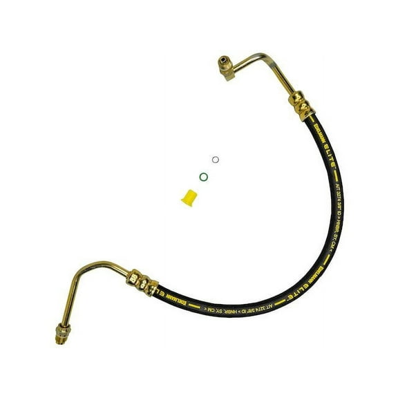 Pump To Hydroboost Power Steering Pressure Line Hose Assembly - Compatible with 1999 - 2004 Ford F-350 Super Duty 2000 2001 2002 2003