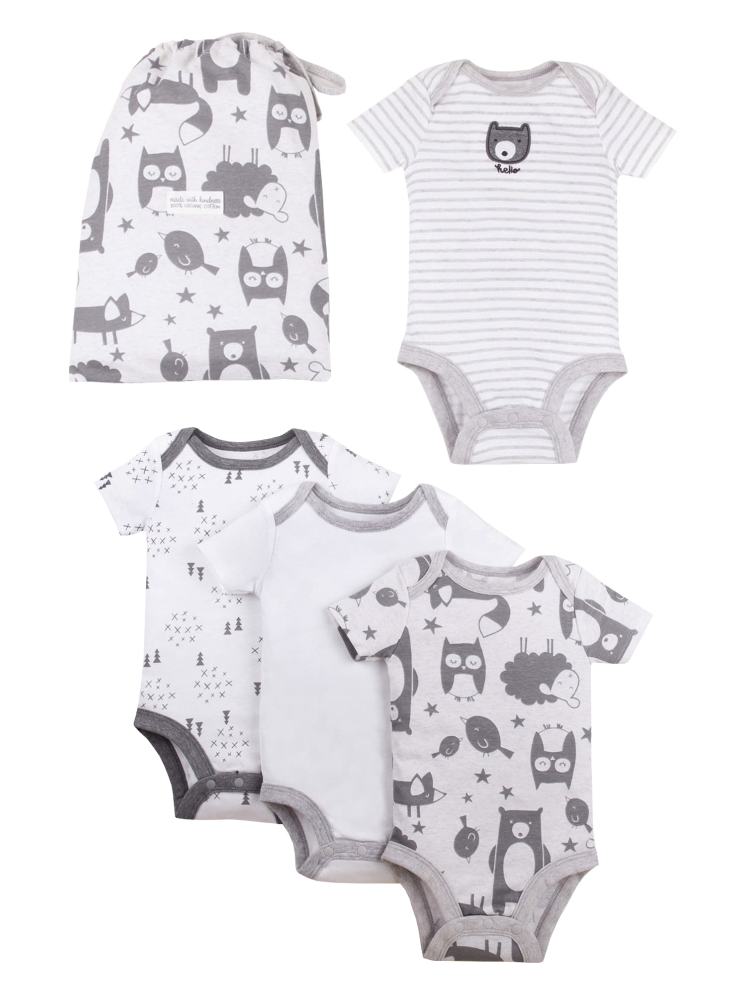LAMAZE Boys Baby Organic 4 Piece Gift Set