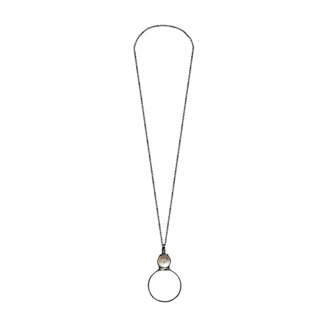 Xihbxyly dia del primer ministro Colateral Collar Collar Vidrio Vidrio Arte Cristal Lectura Decoración Collar Día Madre Lectura Regalo Costura