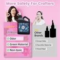 thumbnail image 4 of UV Resin 500g -Crystal Clear Hard UV Fast Curing Epoxy Resin Supplies, 4 of 5