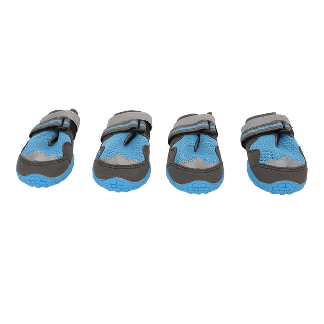 Botas para perros, 4 botines para perros, zapatos antideslizantes para perros, botas para mascotas, eficiencia maximizada Jadeshay A