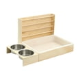 thumbnail image 1 of Comedero de heno para conejos, contenedor de heno para conejillos de indias, dispensador de comida para patio de juegos, caja de arena, comedero para, 1 of 8