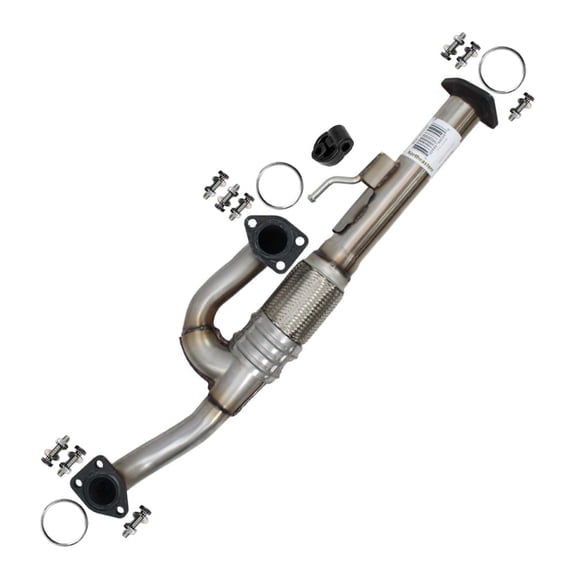 Northeastern Exhaust | Stainless Steel Front Flex Pipe Compatible for Acura MDX 2010–2013 & Acura ZDX 2010–2013 3.7L | SUV | Direct-Fit Replacement | Free Hardware Included