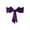 Purple, variant on 4 Pcs Christmas Chair Bows, 15.7 x 5.9in Large White Bows, Chair Back Sashes for Dining Room, Kitchen, Holiday Party and Christmas Decorations