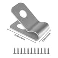 thumbnail image 5 of 100 Sets of Wire Fence Clips Cattle Panel Cage Clips Fence Clamp Aluminum Wire, 5 of 6