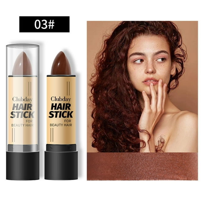 Bâton de Retouche Couleur Cheveux Stylo Teinture Jetable Instantané Gris