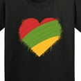 thumbnail image 4 of Inktastic Black History Heart Youth T-Shirt, 4 of 5