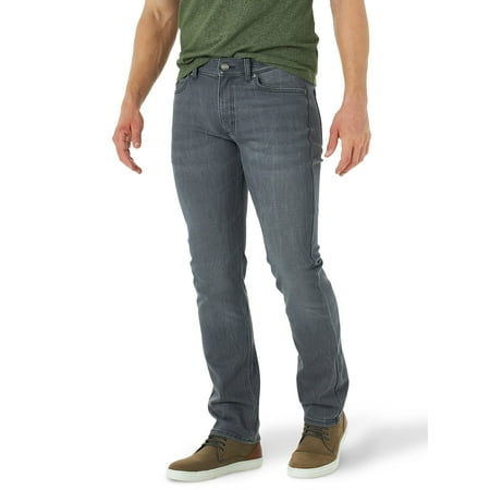 Lee Men's Legendary Slim Straight Leg Jean, Salt, 36W x 30L | Walmart ...