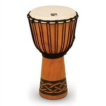 Toca  10 in. Origins Wood Djembe, Celtic Knot