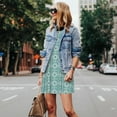 thumbnail image 4 of Balery Blue Print Pattern Women’s Summer Dresses – Loose Sleeveless Sundress, Casual and Comfortable Beach Dress for Hot Days, 4 of 7