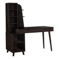 thumbnail image 3 of Monarch Specialties Computer Desk, Home Office, Laptop, Storage Drawers, 55"l, Work, Laminate, Solid Wood Legs, Brown, Transitional, 3 of 3
