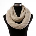 thumbnail image 2 of FUTUREORYY 1ensemble Cache-Cou Tricoté Beige en Fibre Polyacrylique pour Femmes Hiver, 2 of 3