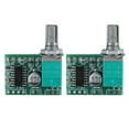 thumbnail image 1 of Module Amplificateur Audio, 2 Pcs Module Amplificateur de Puissance Numérique Pratique, pour Ordinateur Audio, 1 of 7