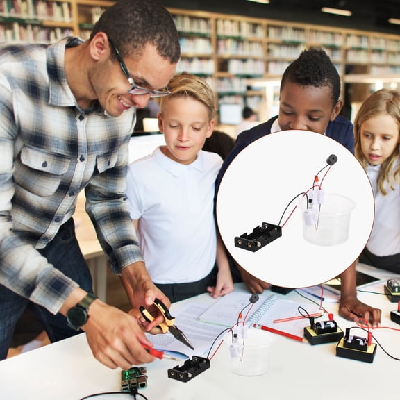 BESTYASH Water Level Alarm Stem Construction Kit 1 Set Assorted Colors Educational Science Project for School