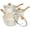 White, variant on MICHELANGELO Sauce Pan with Lid, Nonstick Saucepans 1.5QT&2QT&3QT, Granite Sauce Pan 3 Piece, Stone Saucepan Set, Small Pot with Lid, Nonstick Sauce Pot Set