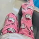 thumbnail image 2 of Sanrio-pantalones de pijama de lana de Coral de Hello Kitty para mujer, Pantalones suaves, pantalones casuales para el hogar, regalo de cumpleaños Kawaii, dibujos animados de Anime, nuevo, 2 of 4