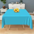 thumbnail image 4 of Tchckioa 52x52 Inch Square Tablecloth,Waterproof Table Cloth for Kitchen,Sky Blue, 4 of 6