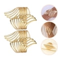 thumbnail image 2 of Miangastore Bracelet Doré 2 Pcs 10X6Cm Longueur Réglable, 2 of 8