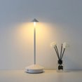 thumbnail image 1 of Lindbes Rechargeable Table Lamp Lampada Da Tavolo Decorative Desk Lamp Creative Dining Touch Led Hotel Bar Coffee Pina pro Table Lamp, 1 of 6