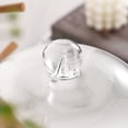 thumbnail image 2 of 14" Tall 10" Wide Large Handmade Thick And Sturdy Glass Cloche For Terrarium, Trinkets, Figurines, 2 of 5