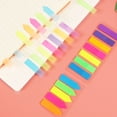 thumbnail image 1 of BRIGHTFUFU Transparent Highlighter Tape Fluorescent Index Tabs 10pcs Highlighting Planners, 1 of 8