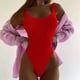thumbnail image 1 of WILLBEST Trajes de Baño de Natación Para Mujer Trajes de Baño de Cintura Alta Para Mujer Traje de Baño Cruzado Con Lazo En La Espalda Traje de Baño Monokini Traje de Baño de 1 Pieza, 1 of 5
