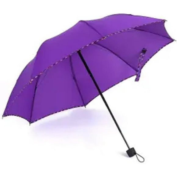 Large umbrella folding business umbrella tri-fold umbrella