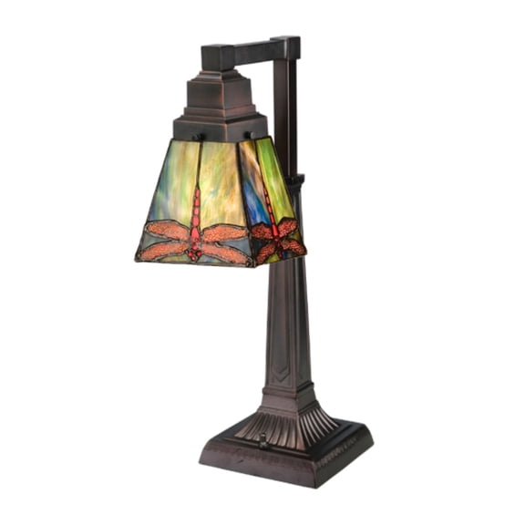 19.5"H Prairie Dragonfly Desk Lamp