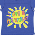 thumbnail image 4 of Inktastic I Love my Big Brother- sun and rainbow letters Boys or Girls Toddler T-Shirt, 4 of 5