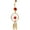 Red, variant on Dream Catcher Belly Ring Dangle Gold I.P. 14ga 316L Surgical Steel
