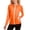 Orange, variant on Kids UPF 50+ Sun Protection Hooded Jacket, Lightweight Zip Up Outdoor Skin Coat for Boys Girls 5-12 Years