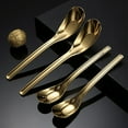 thumbnail image 4 of 4pcs Sturdy 316 Stainless Steel Spoons: Stylish, Comfortable and Versatile!, 4 of 11