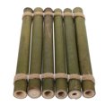 thumbnail image 3 of MOVTOTOP 1Pcs Bamboo Raft Aquarium Accessories Natural Style Green 9.8X5.3X0.9In, 3 of 7