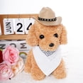 thumbnail image 6 of Dalrosia Dog Cowboy Hat Halloween Dog Bandana Scarf Funny Dog Halloween Costumes for Small Medium Large Dogs Pets, 6 of 6