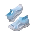 thumbnail image 2 of Mujeres señoras transpirable comodidad ahueca hacia fuera Casual cuñas zapatos de malla sandalias Wmkox8yii nm7921, 2 of 9